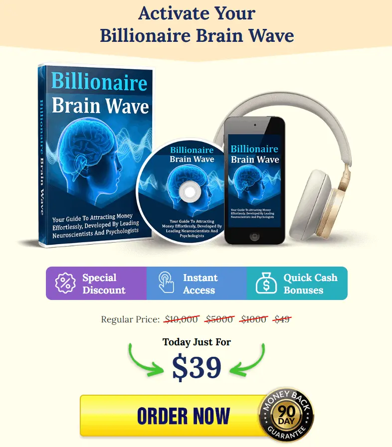 Billionaire Brain Wave-Discounted Offer